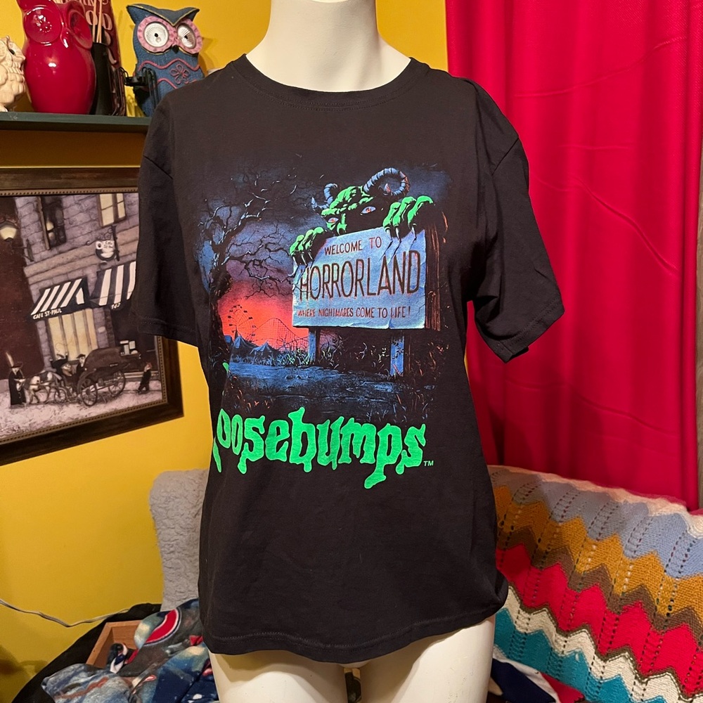 Goosebumps Black Kids T-Shirt